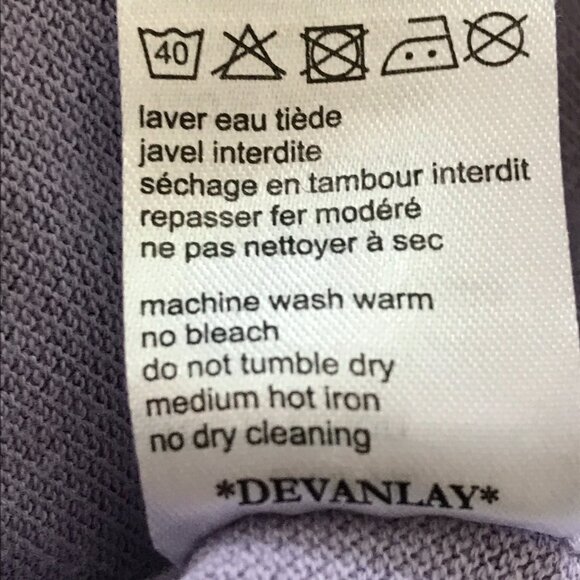 Lacoste Performance Polo Shirt Men 8 US 3XL Purple Short Sleeve Athleisure Golf - Picture 11 of 11